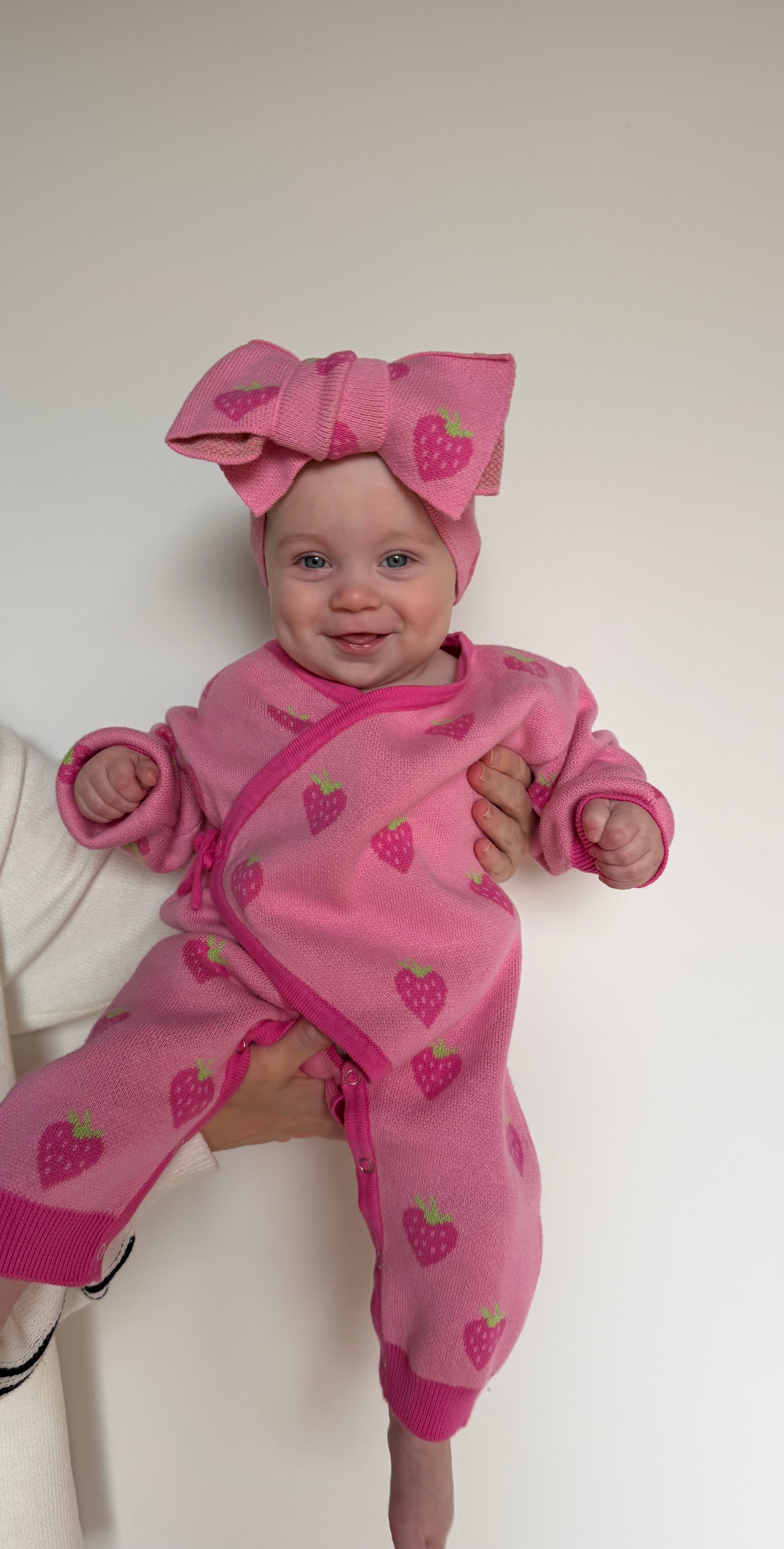 Blush Berry Wrap Romper