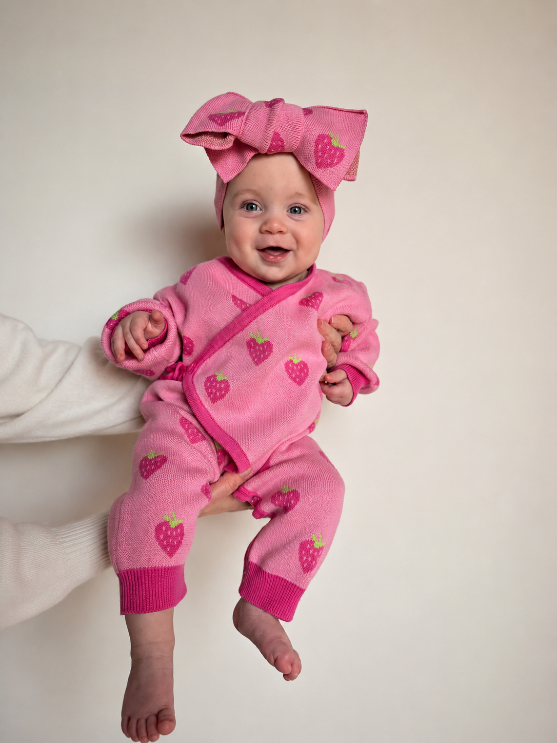 Blush Berry Wrap Romper