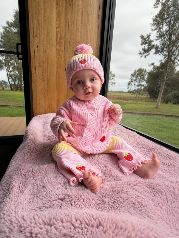Berry Sweet Cardigan